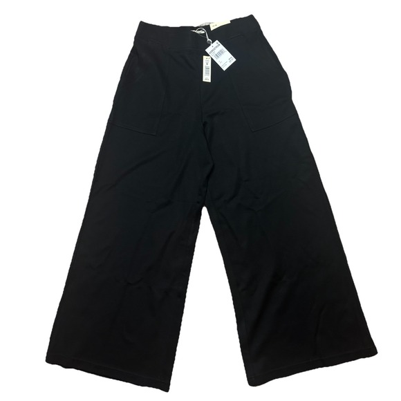 Max Studio London Pants - Max Studio London Women's Black Cropped Wide Leg Trousers - Size M NWT